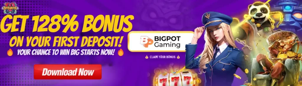 Bigwin 128% Bonus Promotion