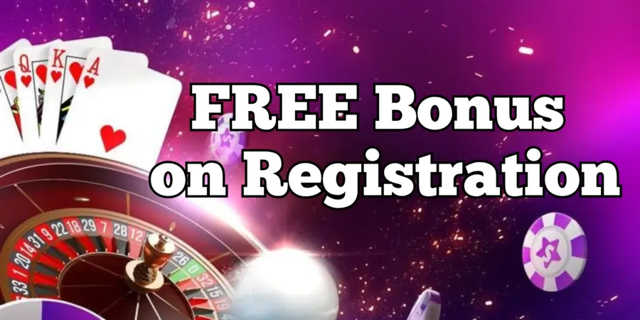 free bonus on registration