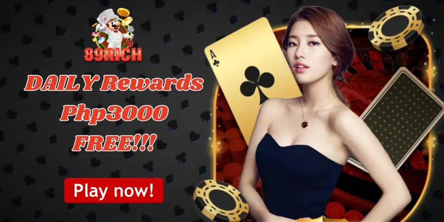 89Rich Daily Rewards Php300