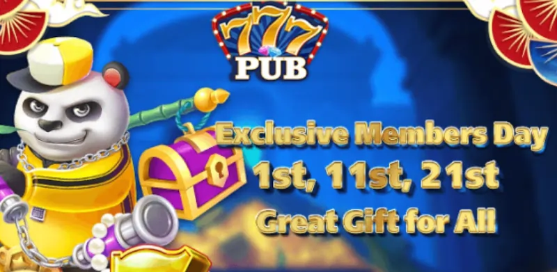 Greate Gift for All at PUB777